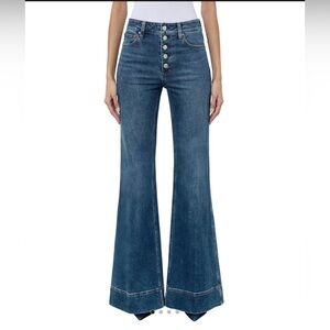 alice + olivia Missa Mr. Wide Leg Jean,Size 26